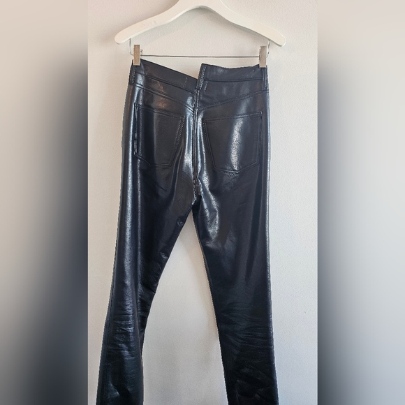 Agolde recycled leather pants - Picture 5 of 6